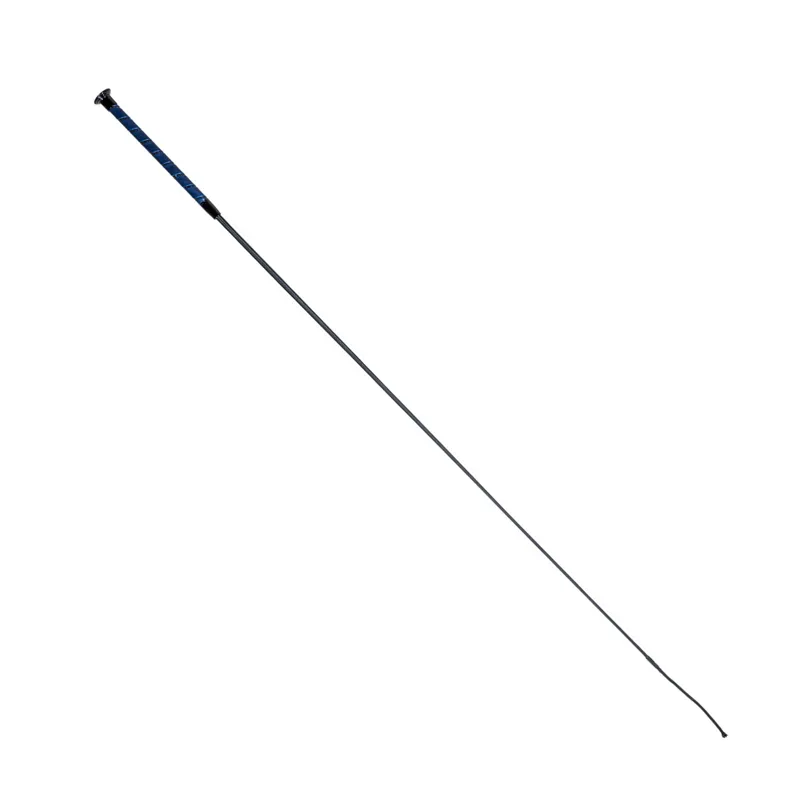 Country Direct Diamante Spiral Dressage Whip Navy 110cm